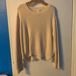 H&M Off White Sweater